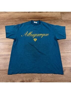 Vtg 80s Albuquerque New Mexico T Shirt Tee Jays M